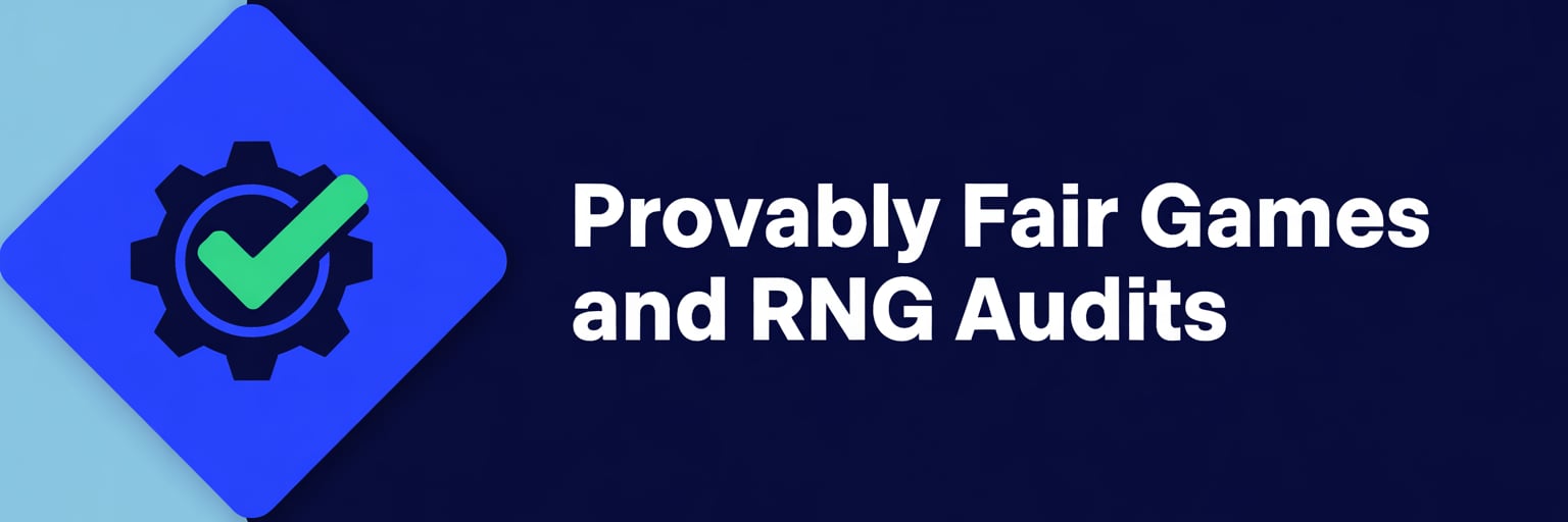 Provably fair games and RNG audits